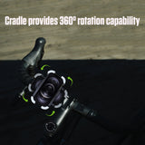PHBIKE01 - Cellet Bike Phone Mount Holder - 360° Rotation, Universal Handlebar Clamp 0.88-1.26", Non-Slip Cradle for iPhone & Android 4.7-6.8", Easy Install Bicycle Motorcycle