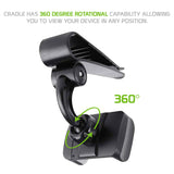 PH700 - Cellet Sun Visor Clip Phone Mount Holder with 360 Degree Rotation