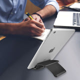 PHDA108WT - Cellet Universal Smartphone & Tablet Stand Holder, Non-Slip Silicone Desktop Phone Dock, Compatible with iPhone, Samsung Galaxy, iPad, Android Tablets, Desk Stand for Home, Office, Kitchen & Travel