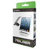 PHDA108WT - Cellet Universal Smartphone & Tablet Stand Holder, Non-Slip Silicone Desktop Phone Dock, Compatible with iPhone, Samsung Galaxy, iPad, Android Tablets, Desk Stand for Home, Office, Kitchen & Travel