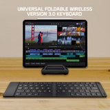 BKP200 - Cellet Universal Fold-able Wireless Version 5.1 Keyboard for Tablets and Smartphones