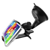 PHT850BKC - Car Windshield  Dashboard Phone Holder for Phones up to 4.3 Inches Wide