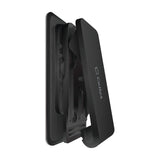 CLIPHDBK - Cellet Universal Heavy Duty 360 Swivel Belt Clip Holder with Strong 3M Adhesive Sticker for Phone Cases, Walkie Talkies, Two Way Radios, Remotes, Portable Monitors - Black