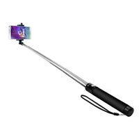 ACPOD4BK - Wireless Connectivity Self-Portrait Handheld Selfie Stick for Smartphones and Cameras - Black