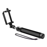 ACPOD4BK - Wireless Connectivity Self-Portrait Handheld Selfie Stick for Smartphones and Cameras - Black