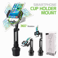 Cellet PH650 Car Cup Holder Smartphone Mount, Durable Adjustable Phone Cradle