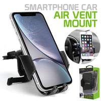 PHVENTCN - Air Vent Phone Holder, Smartphone Air Vent Mount Holder Compatible to 3.5 in. Devices