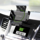 PHCDTAB-  Cellet Tablet CD Slot Mount – Universal Car Tablet Holder for iPad Pro, iPad Mini, Samsung Galaxy Tab, Kindle – Fits Devices Up to 6.8” Wide, 360° Rotation, Secure Lock & Stabilizing Knob