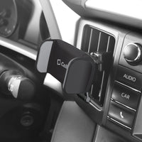 PHVENTE3 - Cellet Car Air Vent Phone Mount with Kickstand | 360° Swivel & 180° Tilt | Secure Knob Lock Grip | Spring Arm Extends to 3.5" | Universal Fit for iPhone, Samsung, GPS Devices