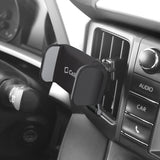PHVENTE3 - Cellet Car Air Vent Phone Mount with Kickstand | 360° Swivel & 180° Tilt | Secure Knob Lock Grip | Spring Arm Extends to 3.5" | Universal Fit for iPhone, Samsung, GPS Devices