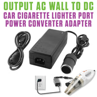 FM8500 - Cellet AC to DC Car Power Converter Adapter, 110V/120V AC Wall Outlet to 12V DC Cigarette Lighter Socket, 8.5A 102W Power Supply Adapter for Car Accessories, GPS, Phones, Dash Cams, Mini Vacuums