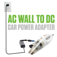FM8500 - Cellet AC to DC Car Power Converter Adapter, 110V/120V AC Wall Outlet to 12V DC Cigarette Lighter Socket, 8.5A 102W Power Supply Adapter for Car Accessories, GPS, Phones, Dash Cams, Mini Vacuums
