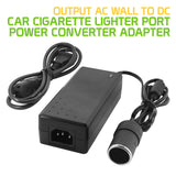 FM8500 - Cellet AC to DC Car Power Converter Adapter, 110V/120V AC Wall Outlet to 12V DC Cigarette Lighter Socket, 8.5A 102W Power Supply Adapter for Car Accessories, GPS, Phones, Dash Cams, Mini Vacuums