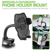 RHSU100	- Flexible Goose Neck Dashboard & Windshield Mount Car Cradle Smartphone Holder