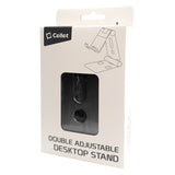 PHALUBK - Adjustable Desktop Stand, Heavy Duty Adjustable Aluminum stand with 270 Degree Rotation for Smartphones, Tablets, iPads and Nintendo Switch – Black