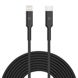 DCL40BK - USB Type C to MFI Lightning Data Cable, Cellet 3.3ft (1m) Braided USB Type C to Lighting Data Cable Compatible to iPhones iPad Pro Air mini for USB-C Charging