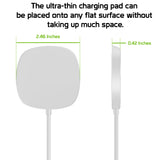 MAGWAL30 - 15 Watt Fast Charging Magnetic Wireless Charger - White