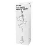 PHX200 - Cellet Flexible Gooseneck Tablet Holder & Smartphone Mount – 32-Inch Long Arm Desk Clamp Stand with 360° Rotation, Fits 4.5” to 8.5” Devices, Heavy-Duty Bedside & Kitchen Mount for iPad, iPhone, Black