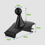 PH240 - Cellet Tesla Model 3 & Model Y Air Vent Phone Mount, 360° Rotation Car Phone Holder, Non-Slip Clamp Cradle, Dashboard Vent Clip Cell Phone Stand Compatible with iPhone 15 14 13 Pro Max, Samsung Galaxy, Pixel