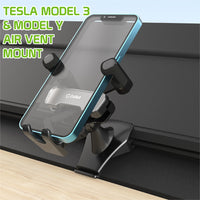 PH250 - Air Vent Mount for Tesla Model 3 & Model Y Compatible with iPhones, and Android Phones