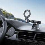 PHM300 - Magnetic Car Dashboard & Windshield Phone Holder Mount, 360 Rotation, Extendable Arm