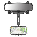 PHMIR5 -  Cellet Versatile Rear View Mirror Phone Holder with 360°Rotating Cradle & Numerous Viewing Angles