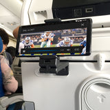 PHAP01 - Cellet Airplane Phone Holder Mount – Foldable Travel Phone Clip for Airplane Tray Table or Luggage Handle, Adjustable 360° Rotation, Universal Fit for iPhone, Samsung, Google Pixel & More