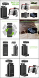 CLIPHDB - Cellet Universal Heavy Duty 360° Swivel Belt Clip Holder - Secure Phone Holster w/ Kickstand for All Smartphones &amp; Cases - Durable, Rotatable Belt Clip