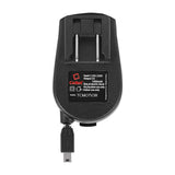 TCMOTV3R - Cellet MINI USB Black Retractable Travel Charger FOR GoPRO, All GPS, DIGITAL CAMERA, ETC.