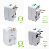 CNUNM FA - Worldwide All-In-One Universal Power Adapter - White