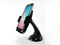 PH675BK - Car Windshield and Dashboard Phone Holder Mount, Secure Grip Universal Compatibility