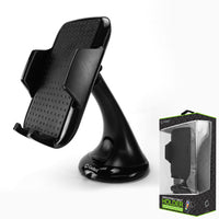 PH675BK - Car Windshield and Dashboard Phone Holder Mount, Secure Grip Universal Compatibility