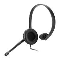 EP25OP - Universal Premium Mono 2.5mm Hands-Free Headset with Boom Microphone for landline phone, cordless phone, office phones, business phones by Cellet (Not for Smartphone)