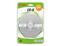 WCD5 - CD-R 700MB 80 Minute 52X Recordable Blank Disc - 5 PACK