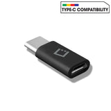 CNMICCBK - Cellet Micro USB to USB-C Adapter Converter Connector - Black