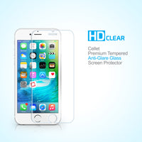 SAIPH7P - Anti-Glare Tempered Glass Screen Protector for iPhone7 Plus by Cellet