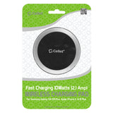 QI500 - Wireless Charging Pad, High Power 10 Watts (2.1 Amp) Ultra-Slim Wireless Charging Pad for Samsung Galaxy S9/S9 Plus, S8/S8 Plus, Galaxy Note 8, Apple iPhone X, 8/8 Plus and All Wireless (Qi) Enabled Devices by Cellet - Grey