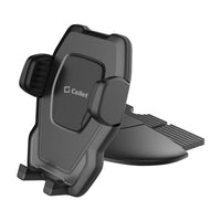 RHCD100 - CD Slot Phone Mount with 360 Degree Cradle Rotation and Stabilizing Knob for Samsung Galaxy S9/S9 Plus, S8/S8 Plus, Galaxy Note 8, Apple iPhone X, 8/8 Plus, and More – by Cellet