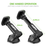 RHSUMAG200 -Magnetic Car Dashboard & Windshield Phone Holder Mount, 360 Rotation, Extendable Arm