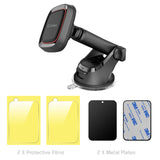 RHSUMAG200 -Magnetic Car Dashboard & Windshield Phone Holder Mount, 360 Rotation, Extendable Arm