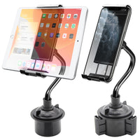 PHC19CN - Heavy Duty Tablet / Smartphone Cup Holder Mount with 360 Degree Rotation by Cellet