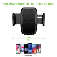 PHD350 - Universal Extendable Telescopic Arm Windshield and Dashboard Smartphone Holder Mount by Cellet