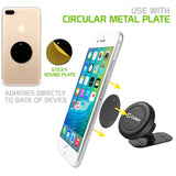 CLCMETALP8 - 8 Heavy Duty Phone Mount Magnets - 4 Rectangle & 4 Round Magnets