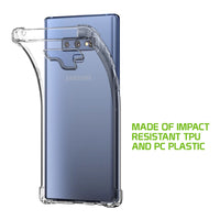 DDDN9- Durable Clear Shockproof Slim Phone Case TPU Material - Galaxy Note 9