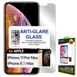 SAIPHXSM -Anti Glare Screen Protector, 9H Tempered Glass - iPhone 11 Pro Max / XS Max