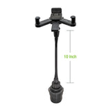 PH670G - Heavy Duty Tablet Mount, Cup Holder Mount with Flexible Gooseneck and 360 Degree Rotation for Tablets by Cellet