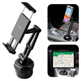 PH620 -  Cellet Tablet/Smartphone Cup Holder Mount, Cup Holder Mount with Adjustable Base Compatible to iPhone iPads, Tablets, Smartphones, GPS