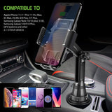 PH630  - *NEW*  Cellet Smartphone Cup Holder Mount, Heavy Duty Automobile Cup Holder Mount with Adjustable Base, Height, One Touch Arm Release Button and 360 Degree Rotation Compatible to iPhone 11 Pro Max, Samsung Galaxy S10, GPS Systems and more