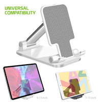 PH60BK - Folding Desktop Smartphone and Tablet Stand, - Black