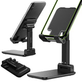 PH60BK - Folding Desktop Smartphone and Tablet Stand, - Black